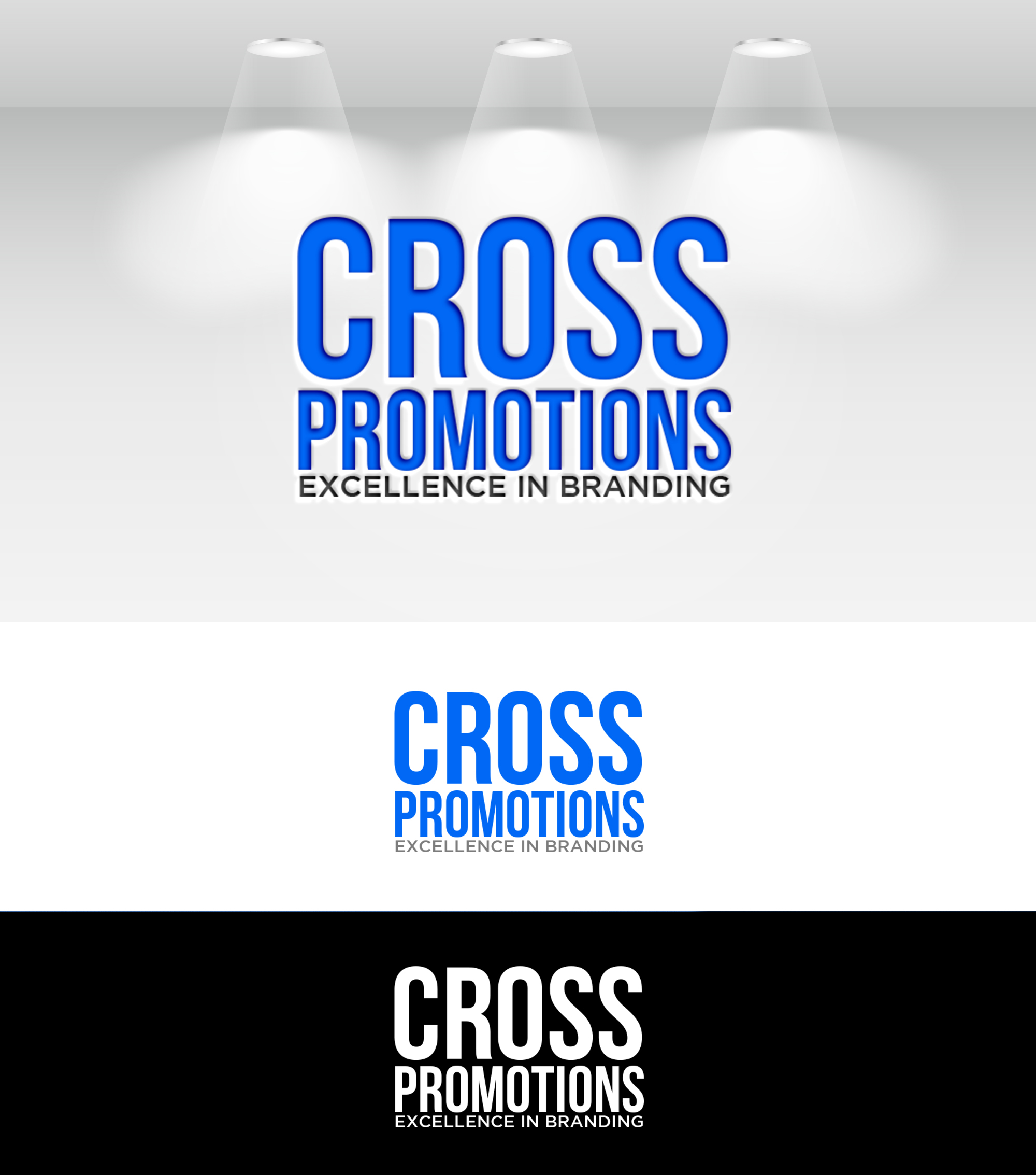 Logo Design by Noor Ezz for Cross Promotions | Design #34217906