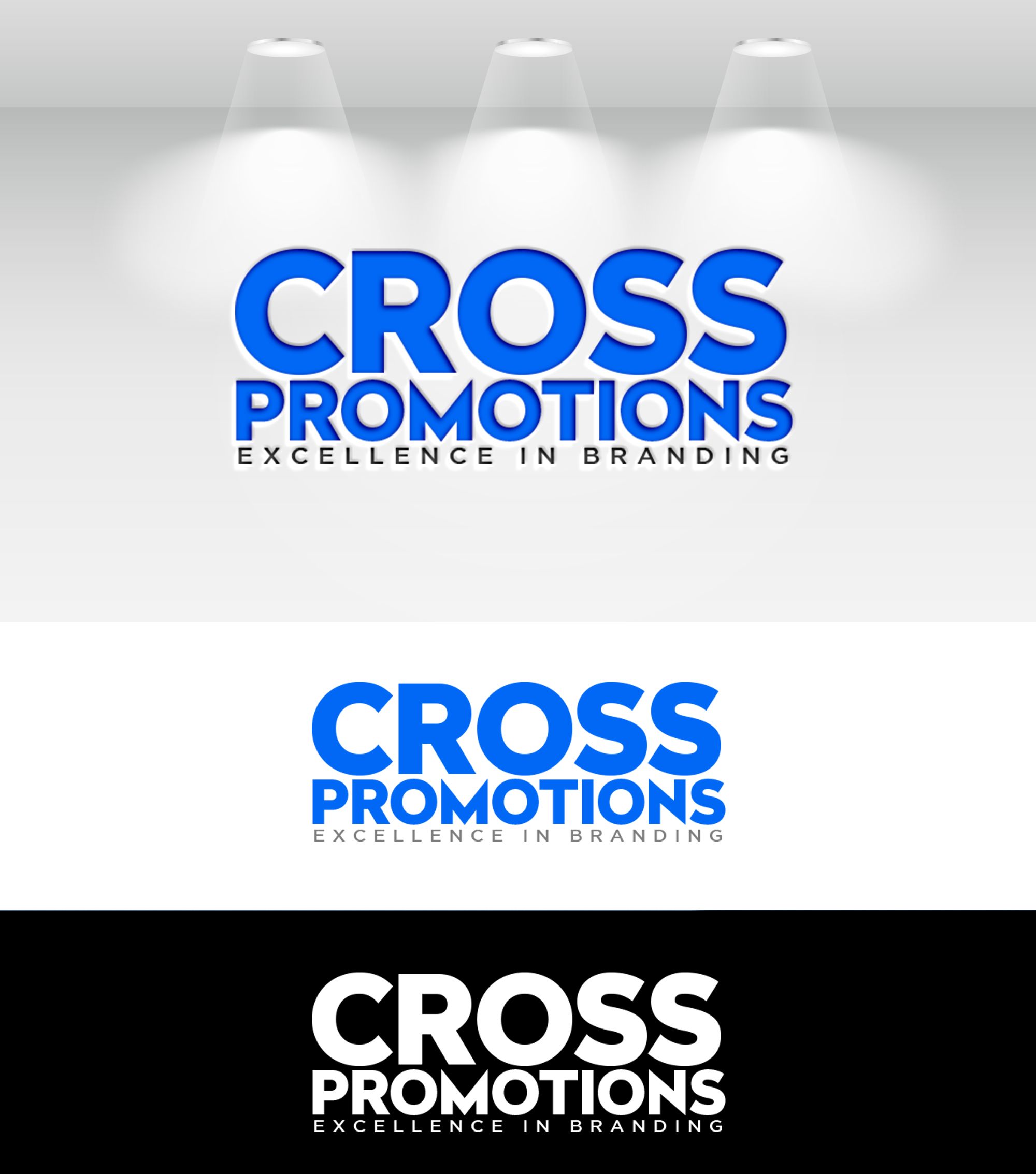 Logo Design by Noor Ezz for Cross Promotions | Design #34217910