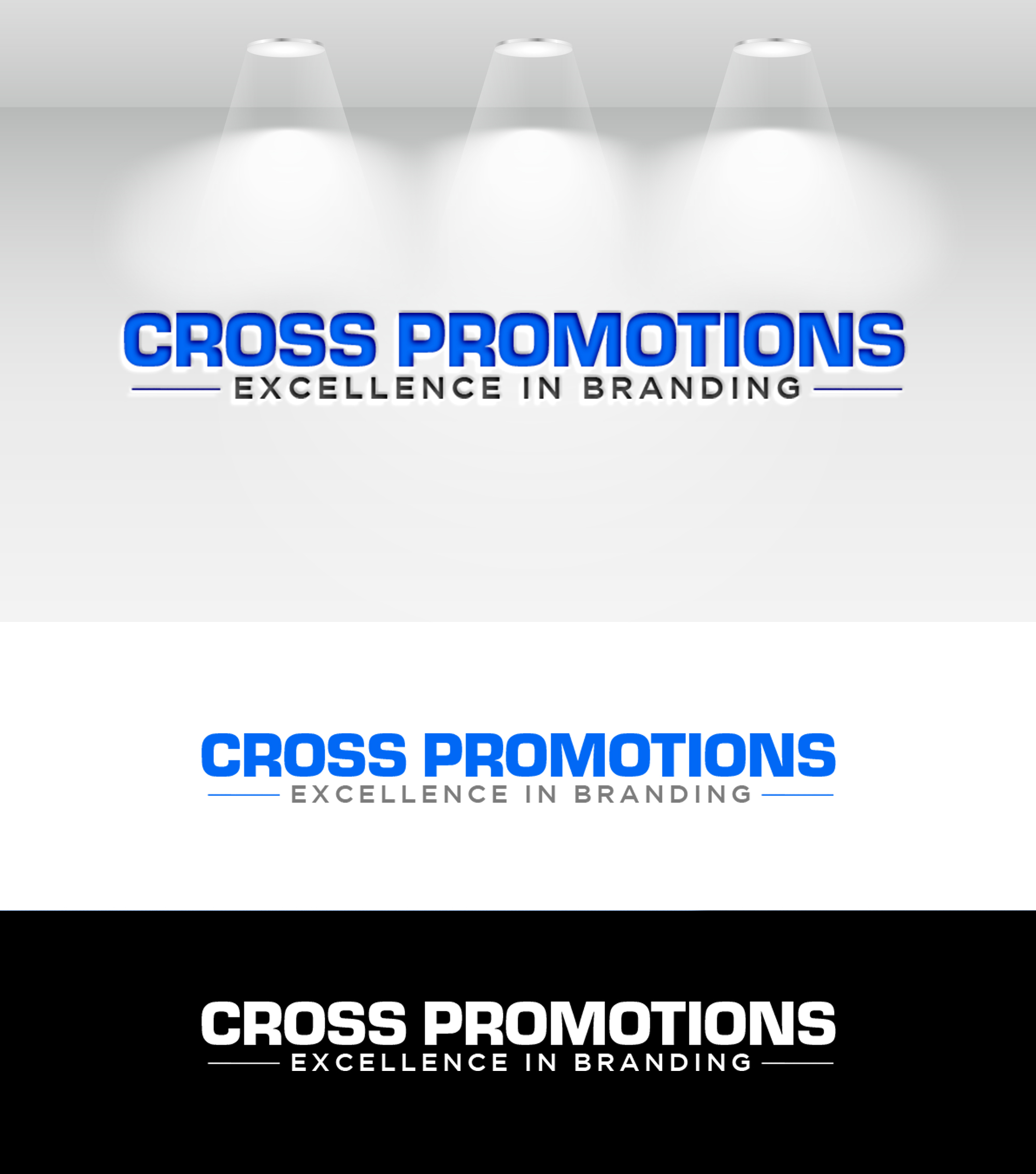 Logo Design by Noor Ezz for Cross Promotions | Design #34217911