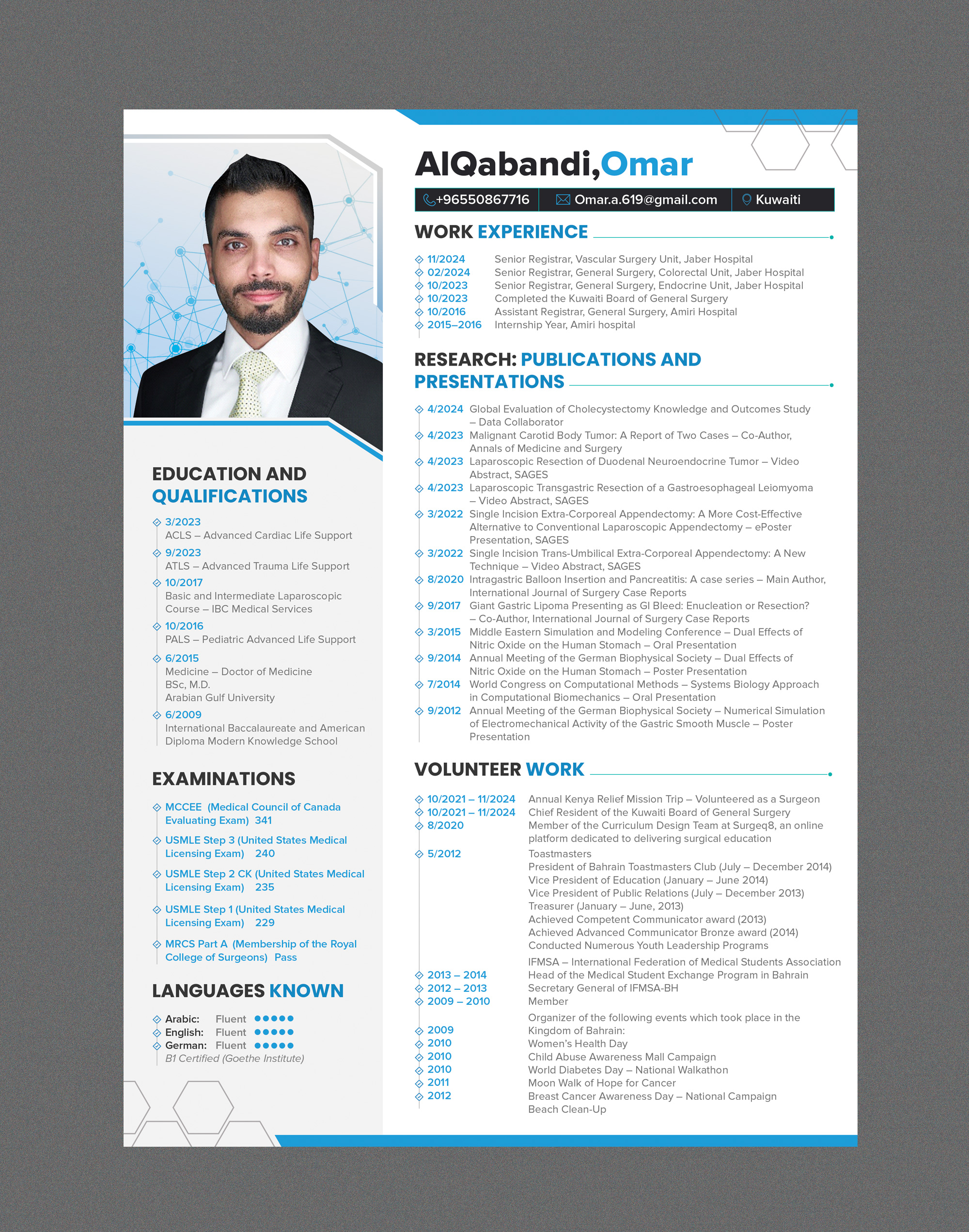 Resume Design by Stan$oul for this project | Design #34235600