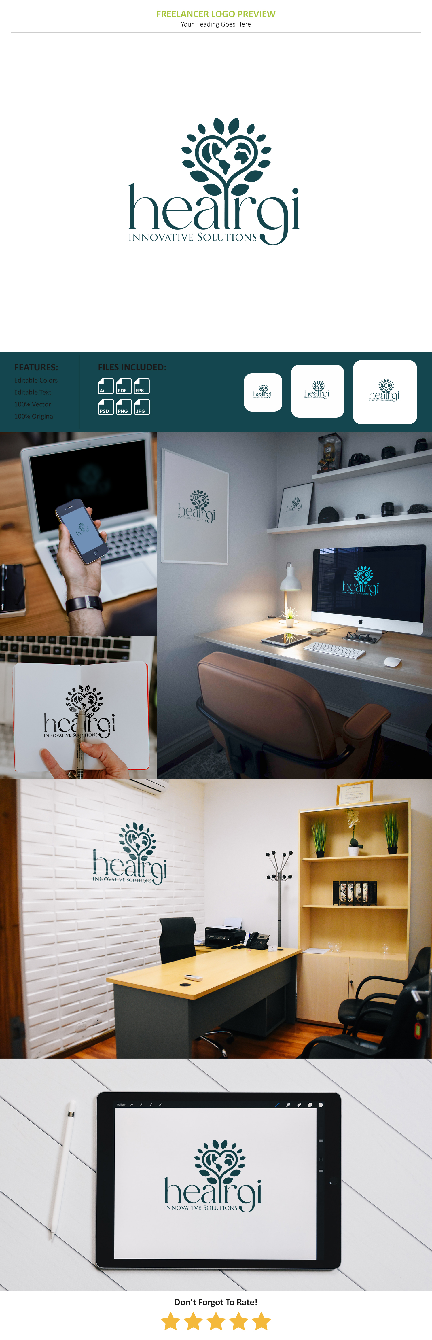 Logo Design by VectorForge for Arts Heal Collective | Design #34241605