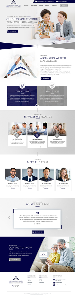 Web-Design von Blue Sparrow für dieses Projekt | Design: #34239286