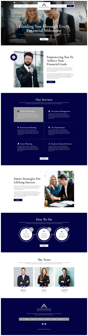 Web Design by Hafsa Fatymah for this project | Design: #34250911