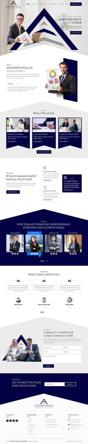 Web Design by sai.designer87 for this project | Design #34232151