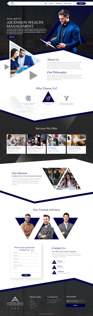 Web Design by nzdesigners for this project | Design #34240628