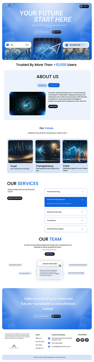 Web Design by Taufik H for this project | Design #34264479