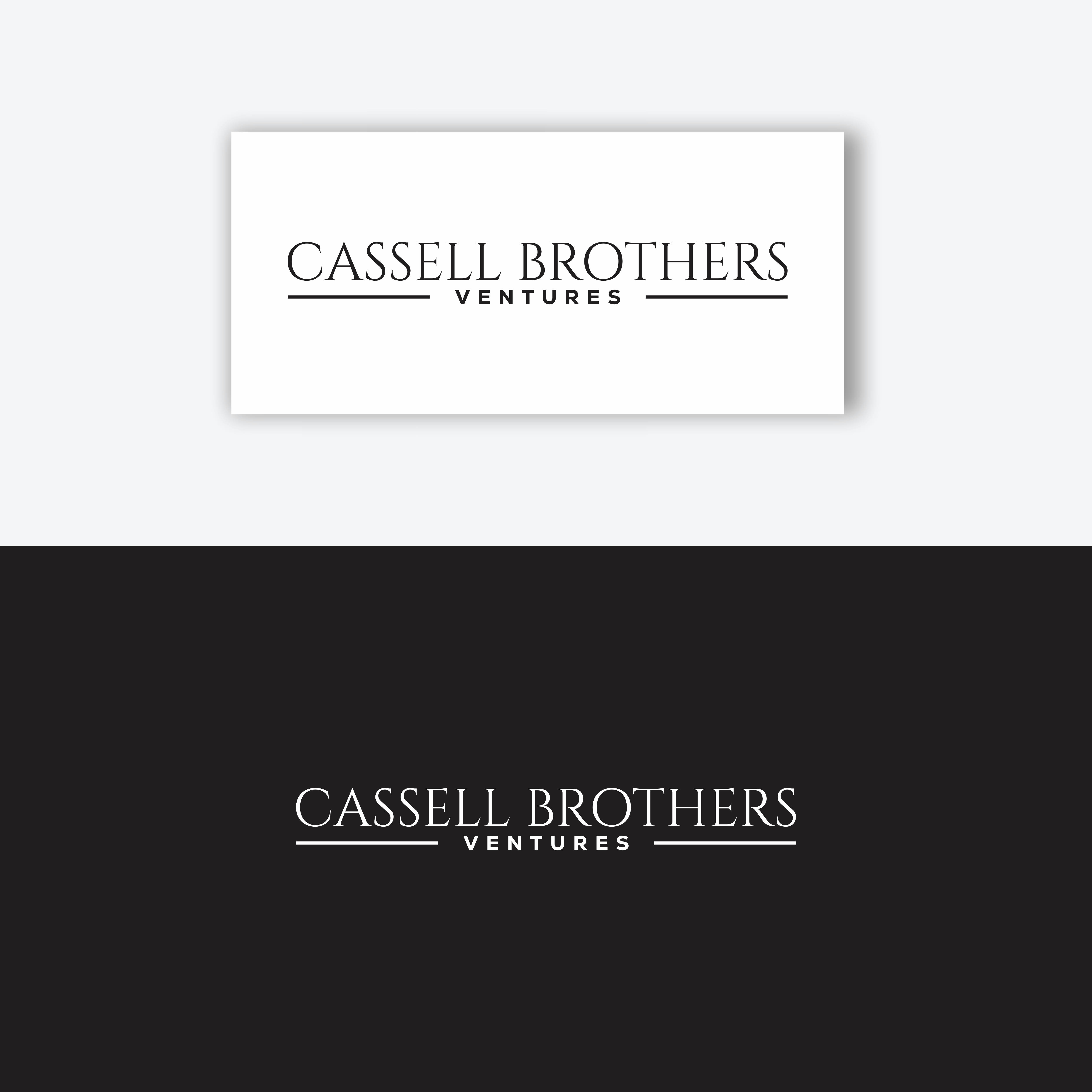 Diseño de Logo por cahdesign para Cassell Brothers Ventures | Diseño #34231091
