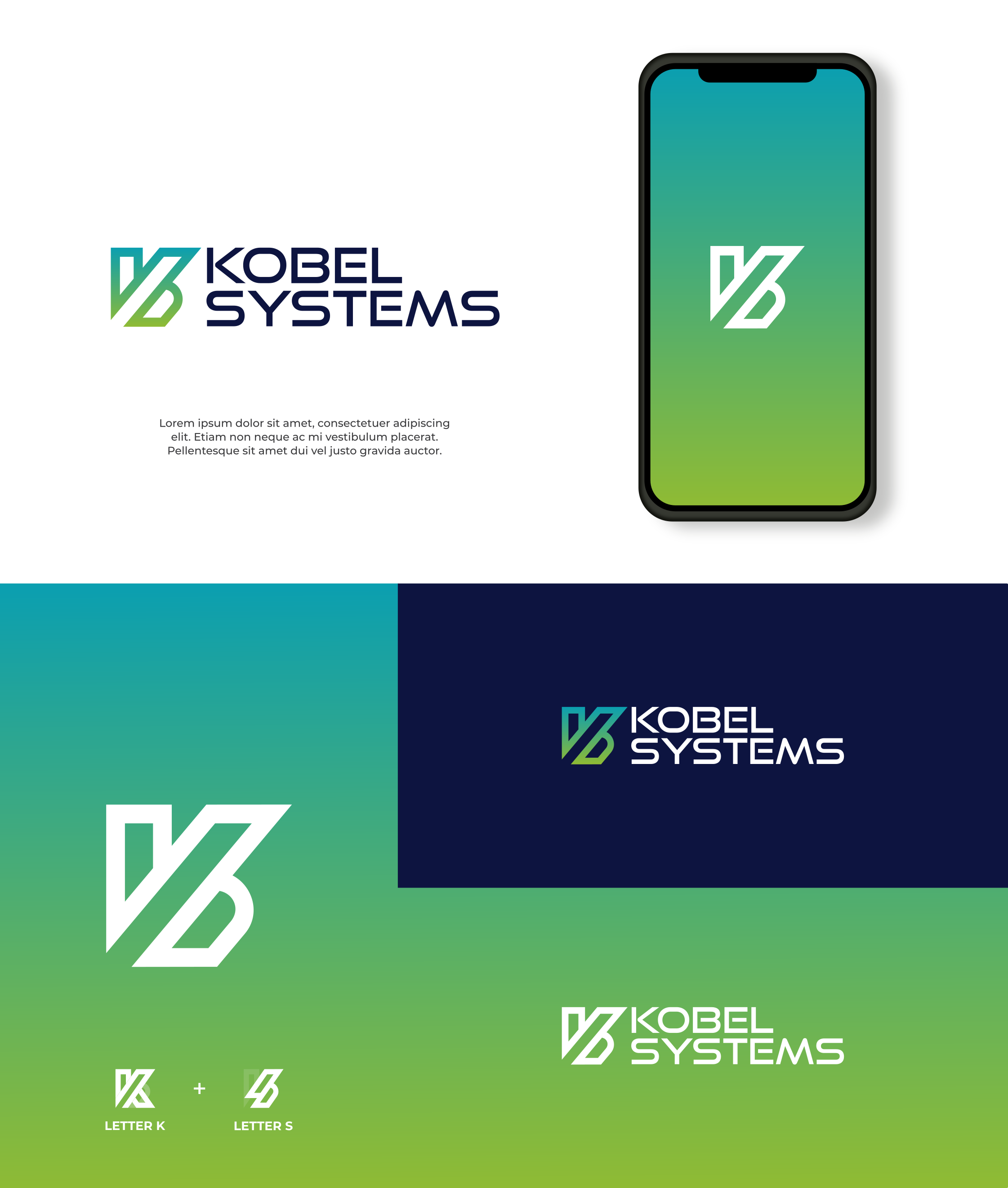 Logo Design by Zaid Al Faqih for Kobel Systems | Design #34260500