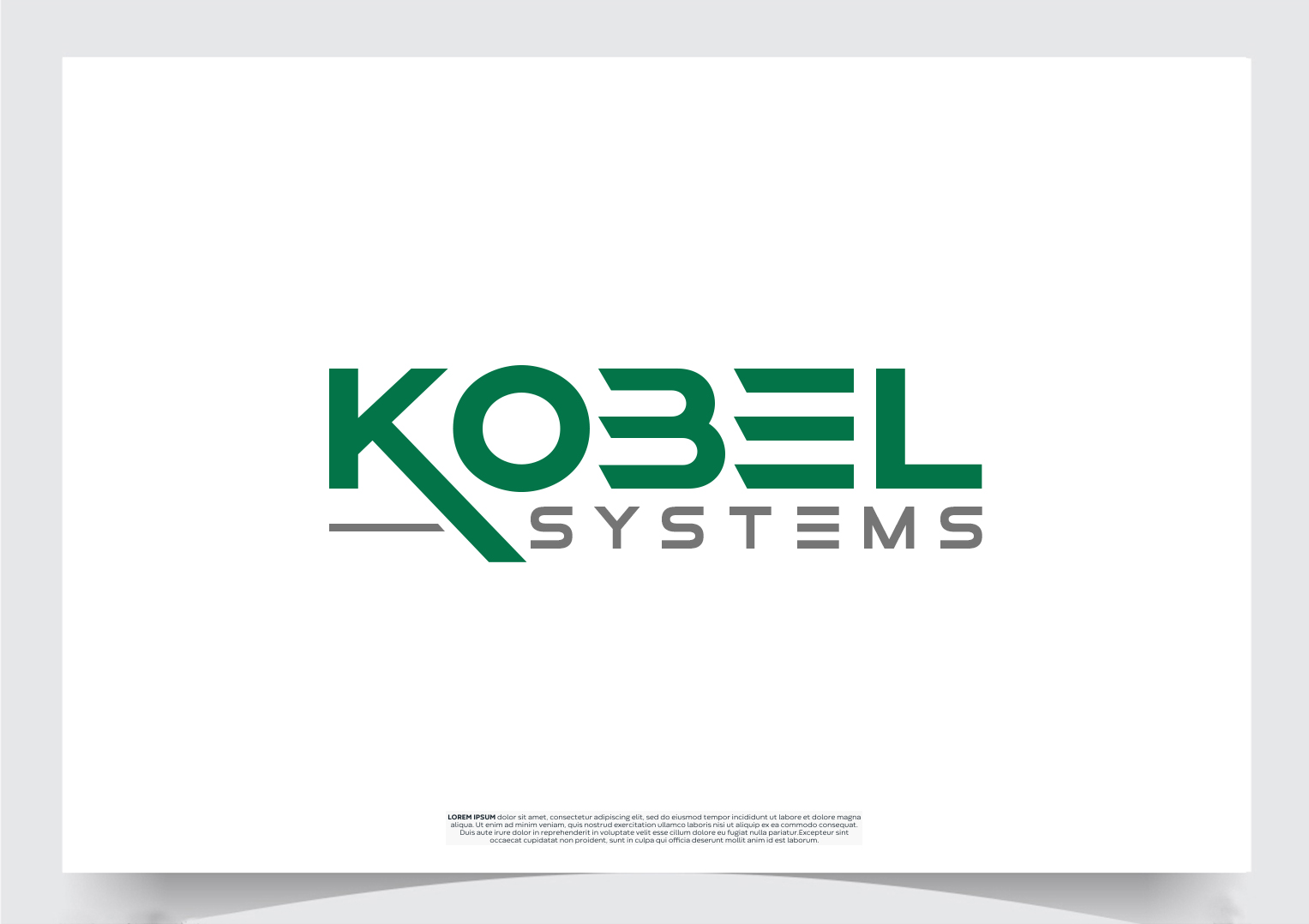 Design de Logo par Rahmina pour Kobel Systems | Design #34229717