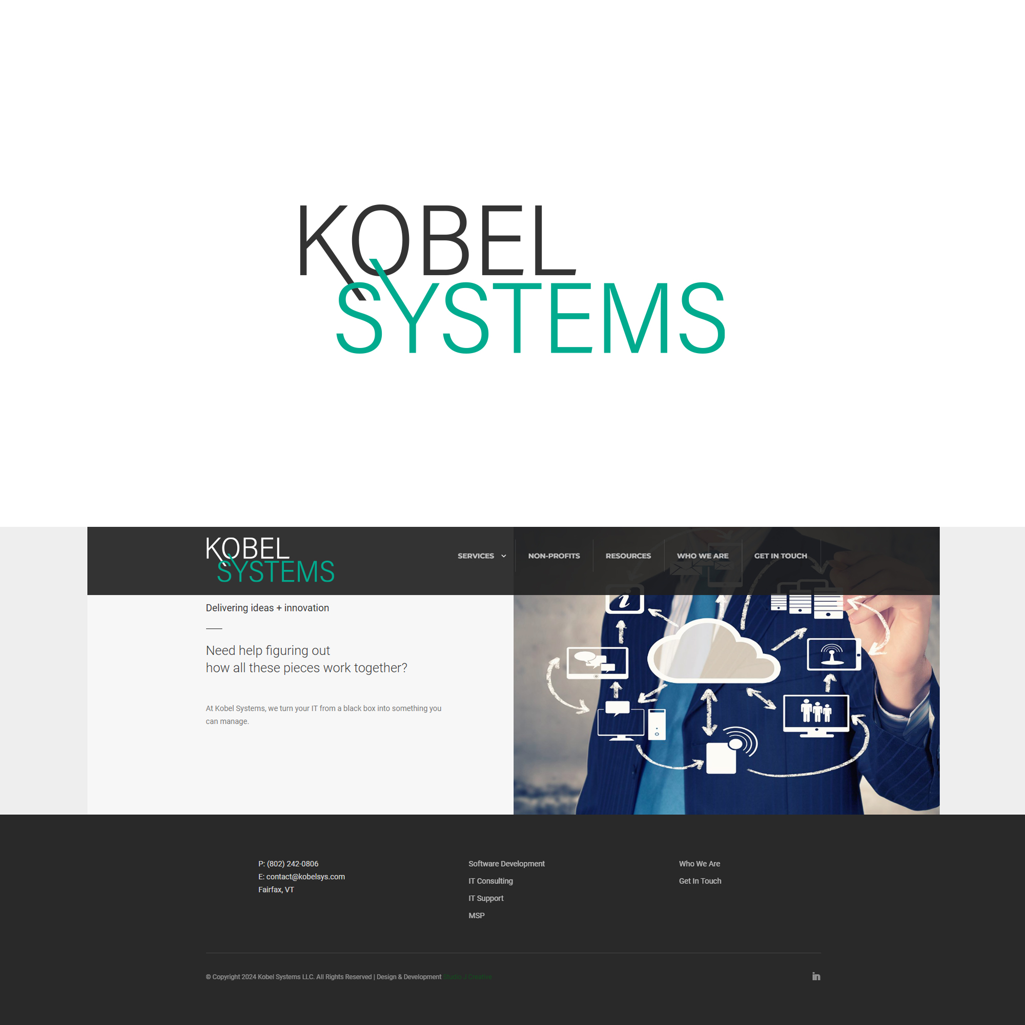 Logo Design by Lesia_Olesia for Kobel Systems | Design #34267044