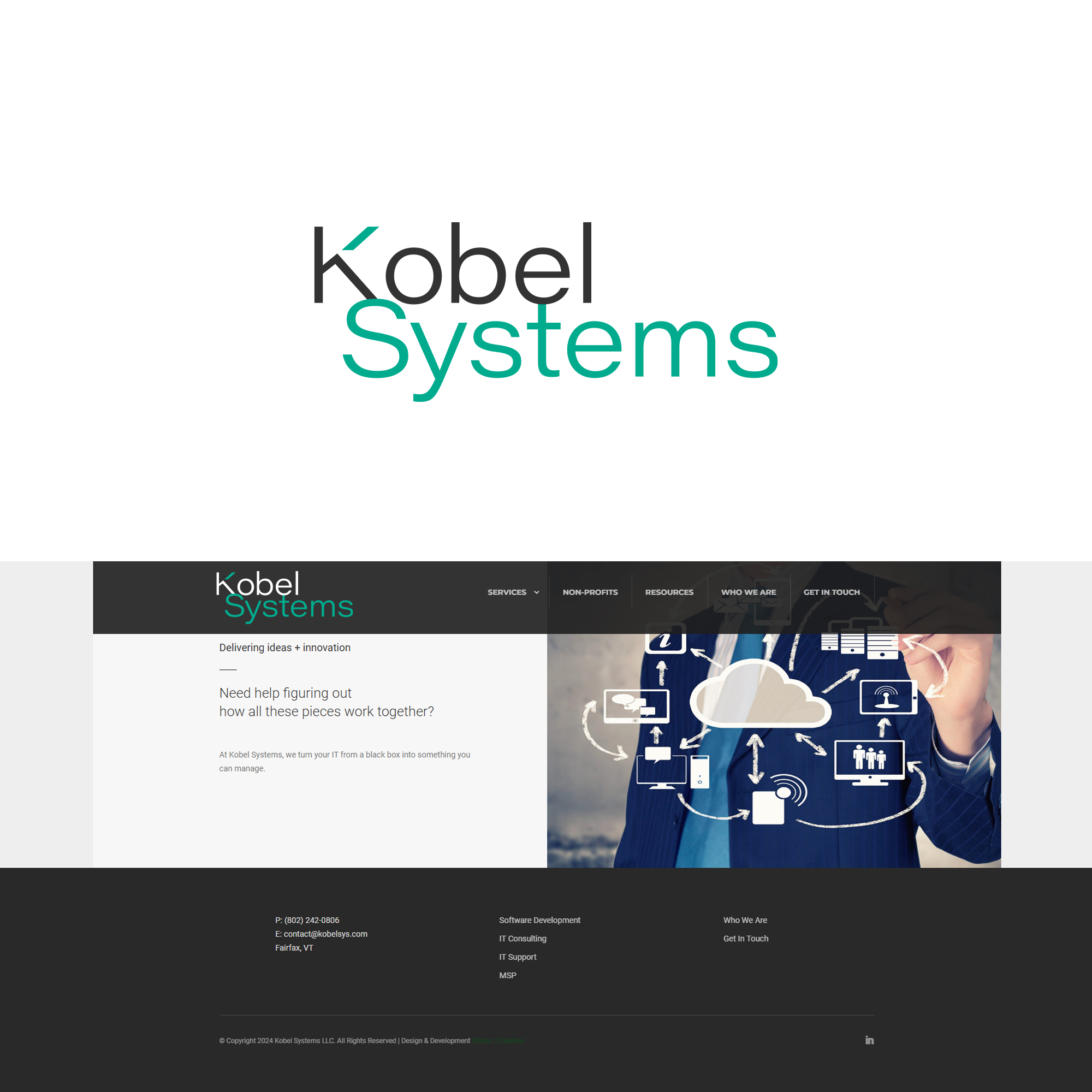 Logo Design by Lesia_Olesia for Kobel Systems | Design #34267071