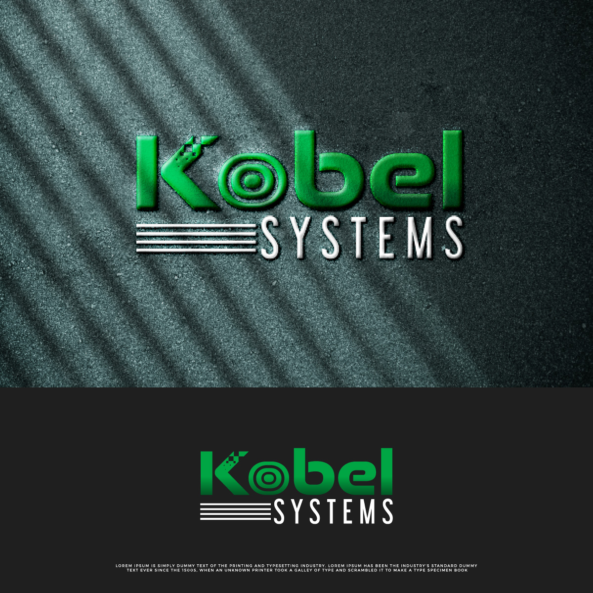 Logo-Design von fly  design für Kobel Systems | Design #34230718