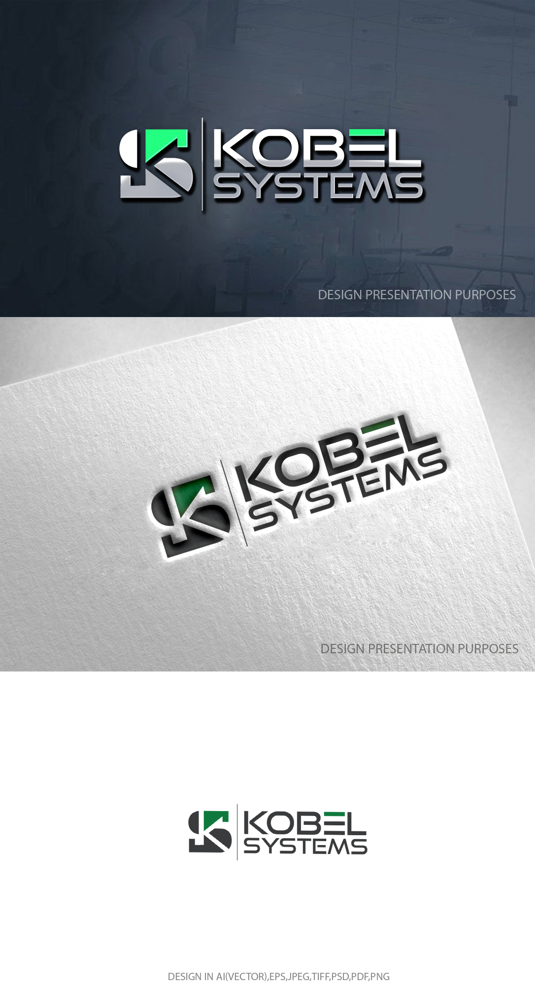 Design de Logo par zebronicgraphic pour Kobel Systems | Design #34230879