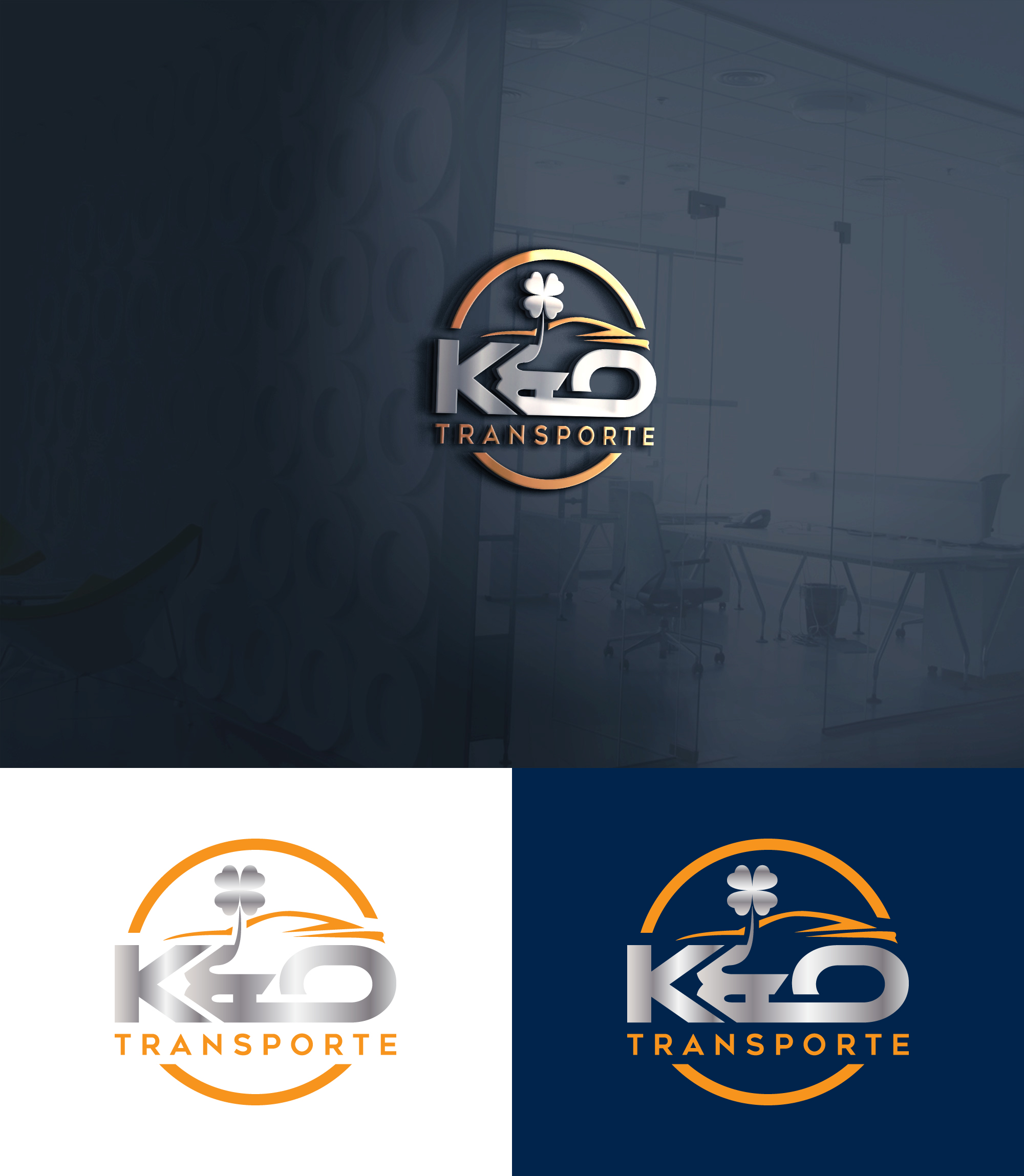 Logo Design by 100%design for K&O Transporte | Design: #34227318