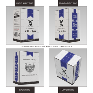 Vodka Carton Design