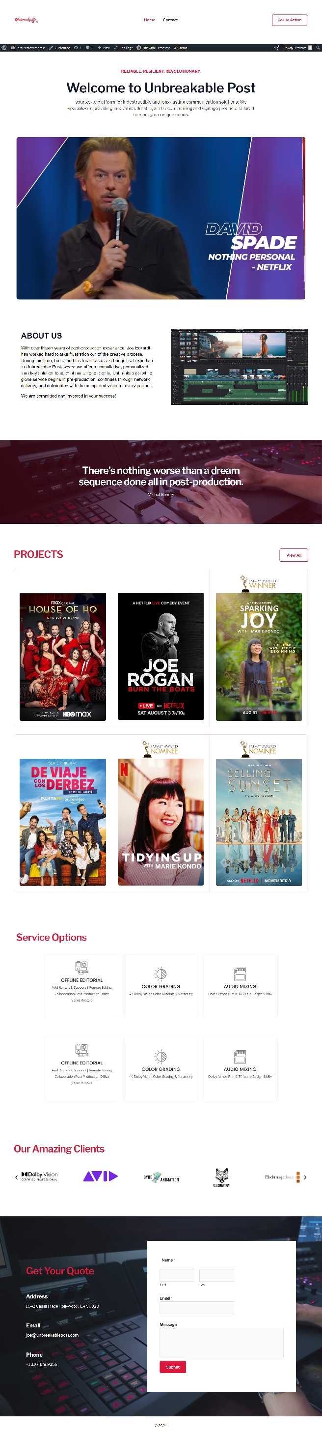 Web Design by Janvi Gorad for this project | Design #34259636