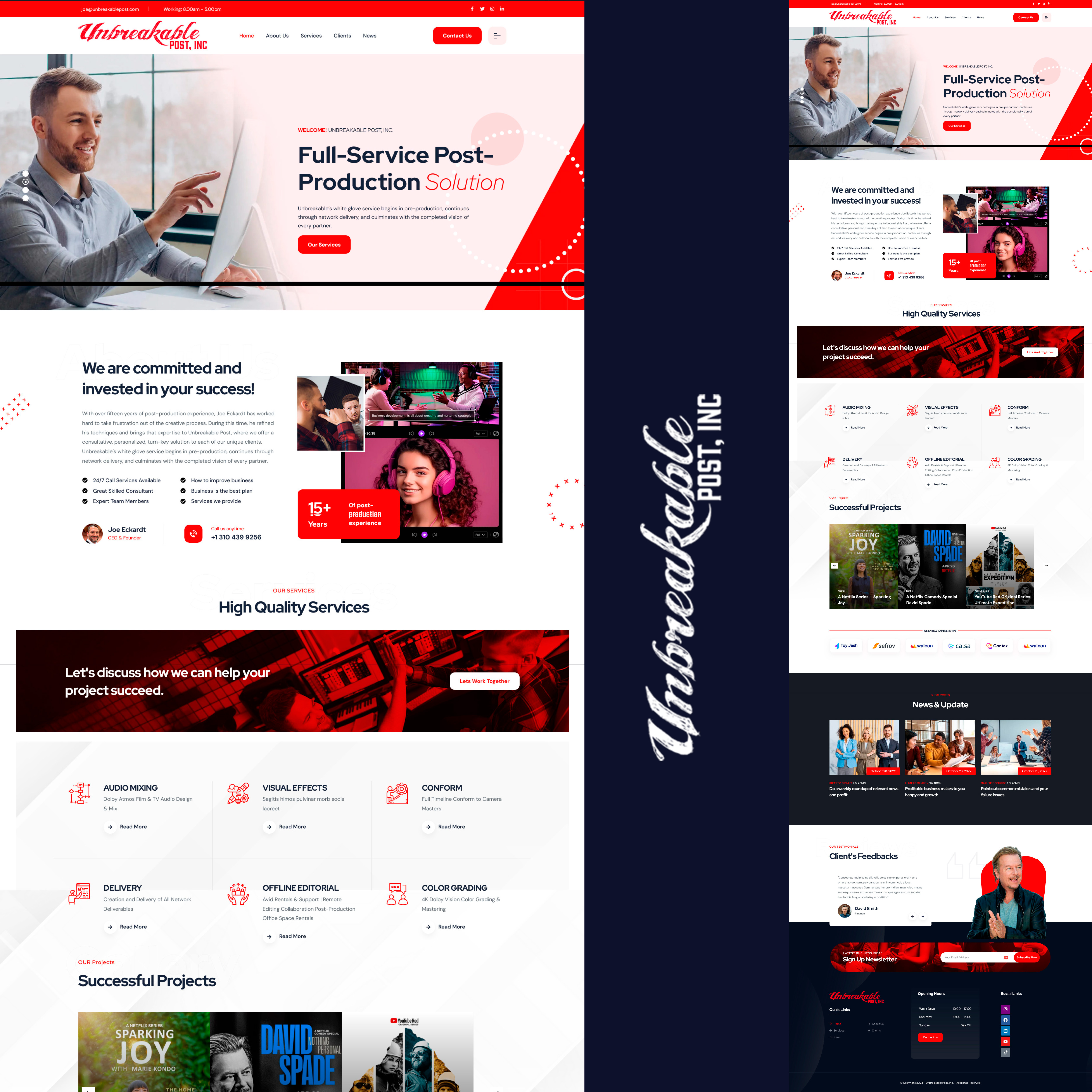 Web Design by DB_Design for this project | Design #34233189
