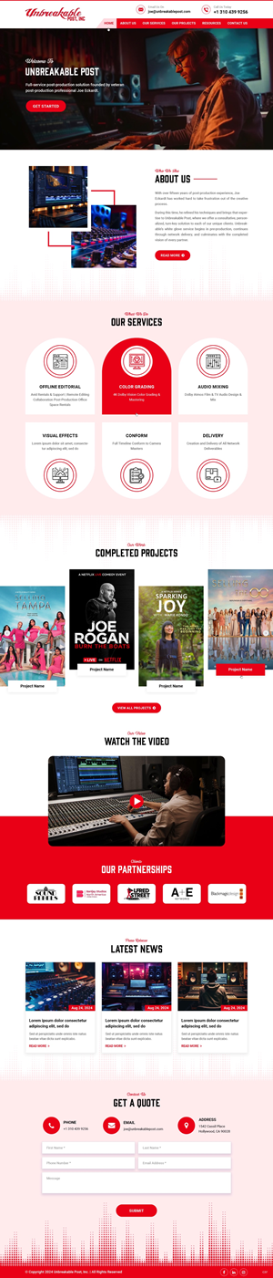 Web Design by pb for this project | Design: #34240243