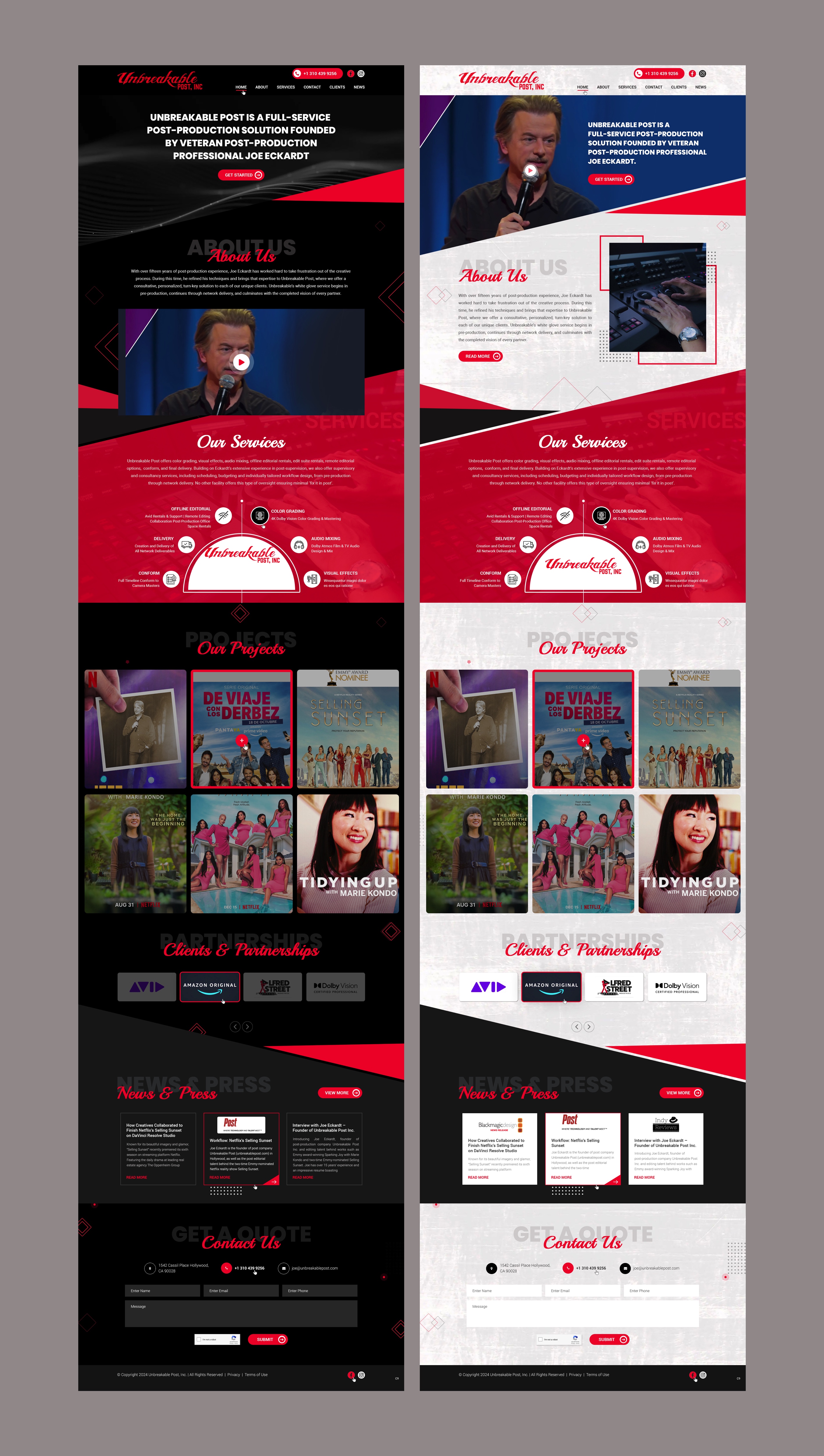 Web Design by pb for this project | Design #34240244