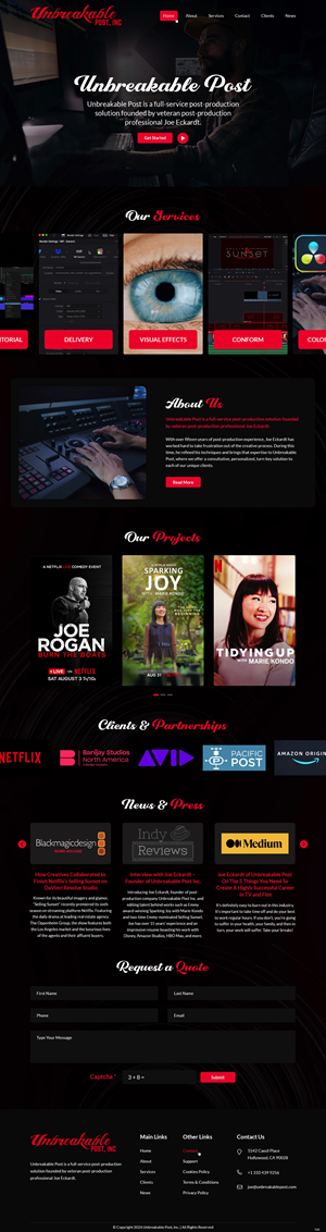 Web Design by pb for this project | Design: #34240281