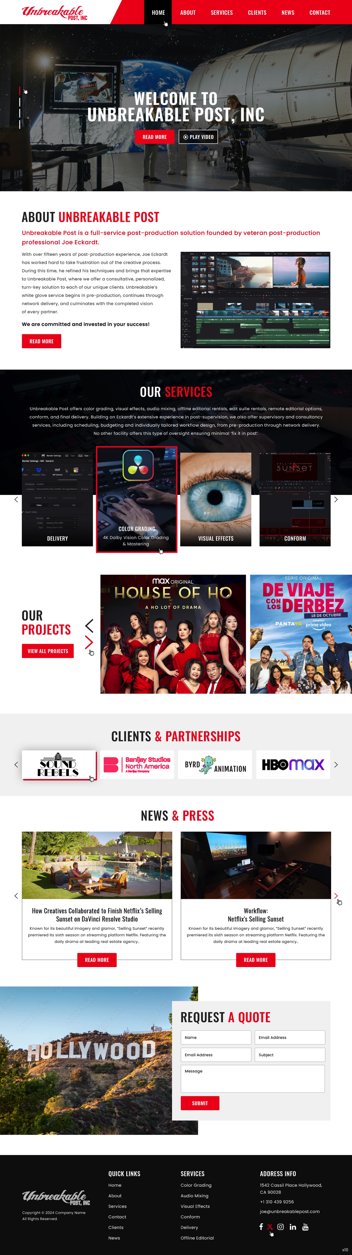 Web Design by pb for this project | Design #34240289