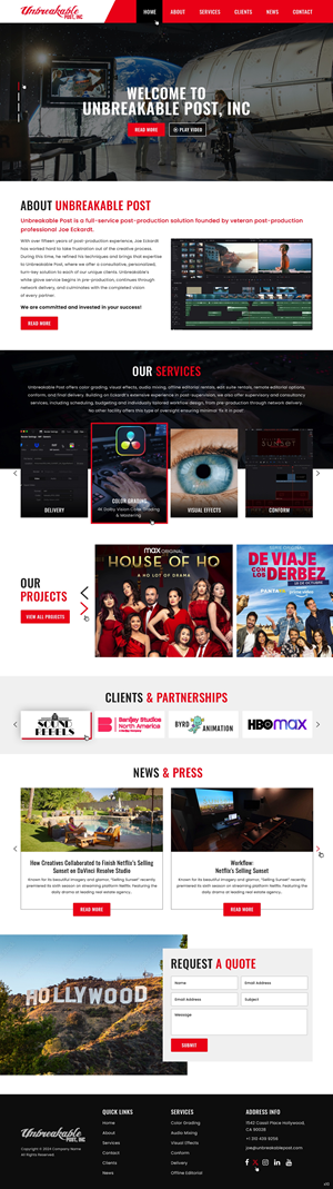 Web Design by pb for this project | Design: #34240289
