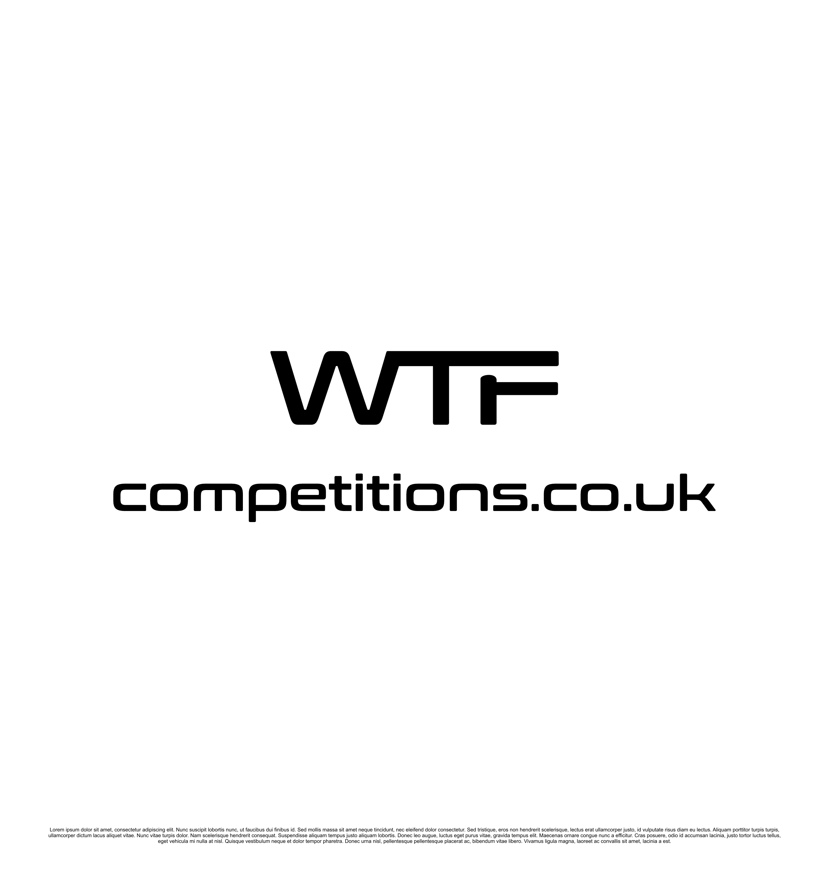 Logo Design by saesean for WTF competitions | Design #34253241