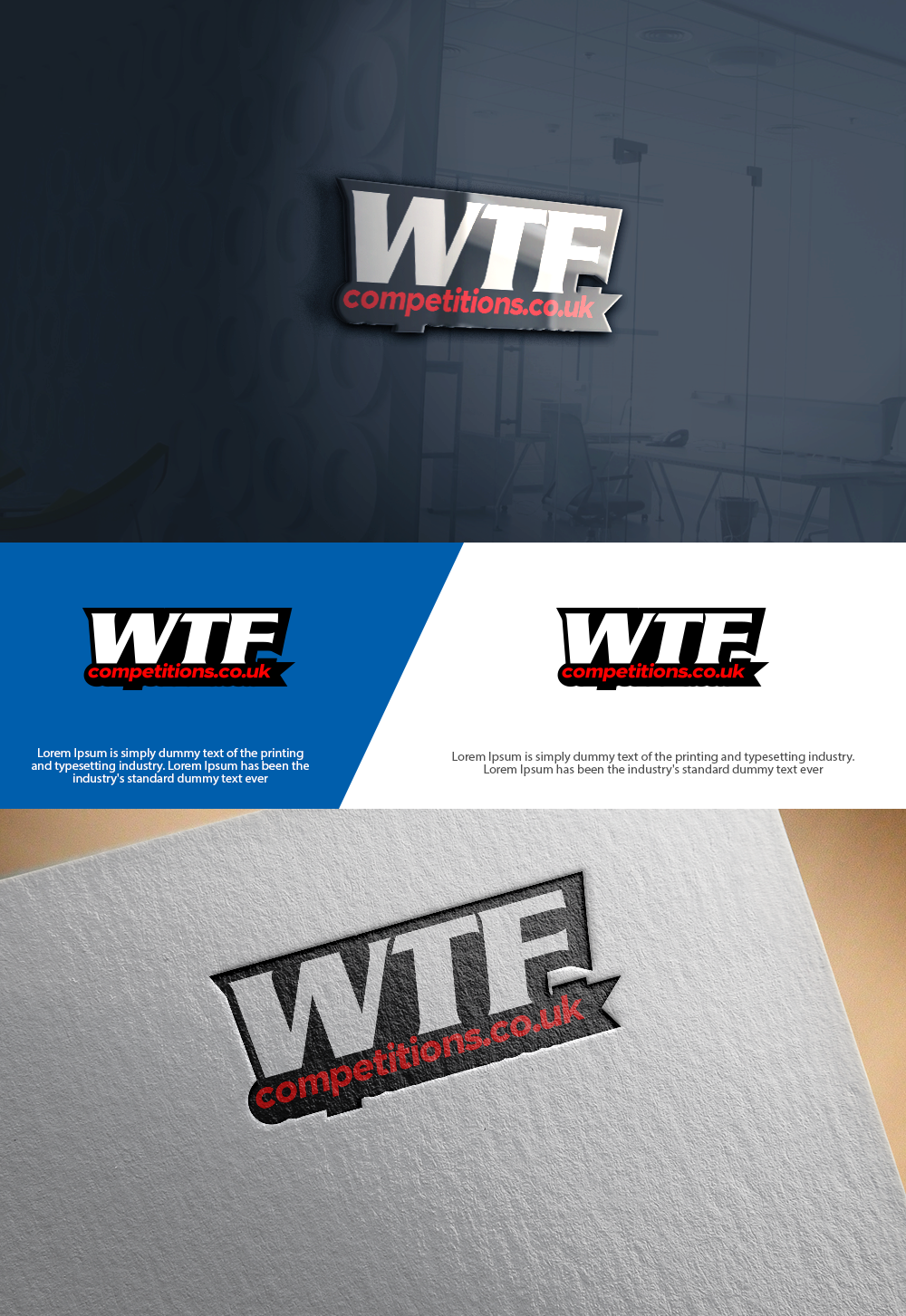 Diseño de Logo por sulemani  creation para WTF competitions | Diseño #34235915