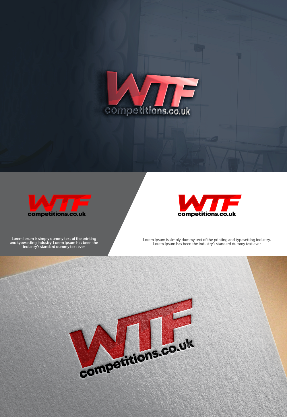 Diseño de Logo por sulemani  creation para WTF competitions | Diseño #34235916