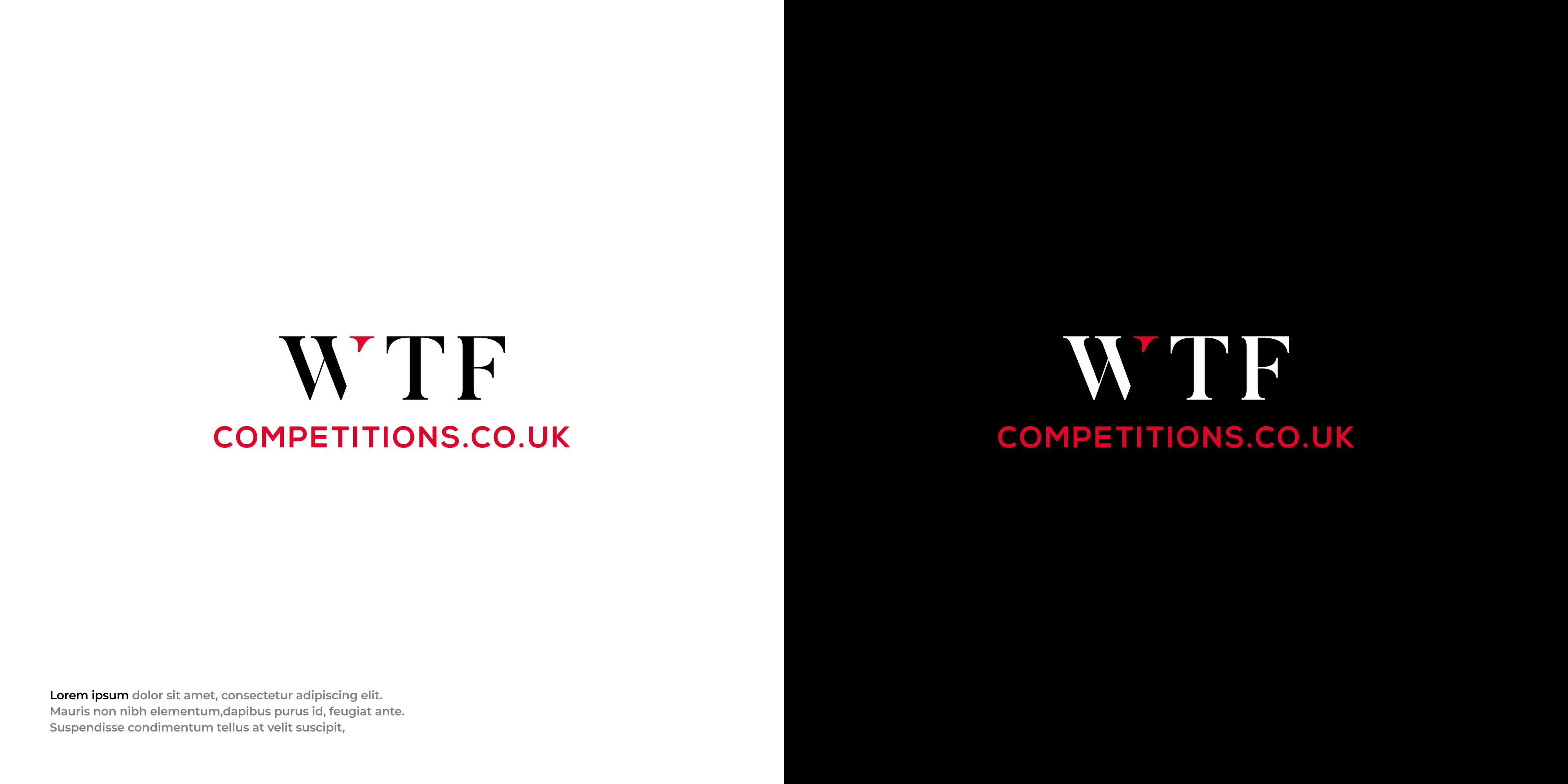 Logo Design by Mantra™ for WTF competitions | Design #34240114