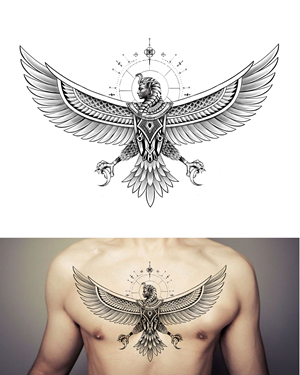 Tattoo Design by ELAMANTS for this project | Design: #34256947