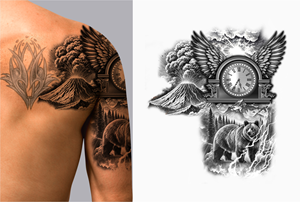 Tattoo Design by erikdesign