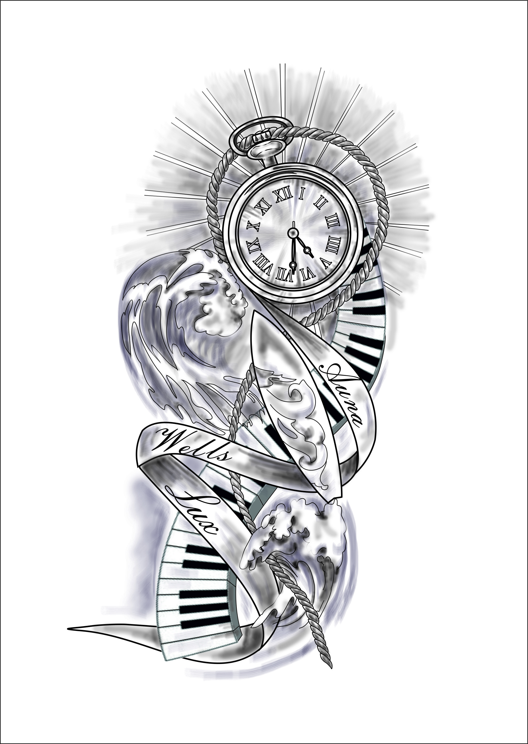 Tattoo-Design von Jamal 12 für dieses Projekt | Design #34266092