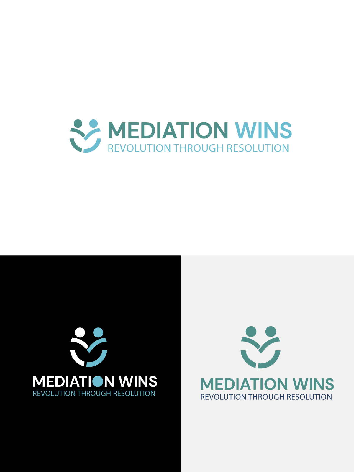 Logo Design by Farhad Kreative for MEDIATION WINS LLC | Design #34242835