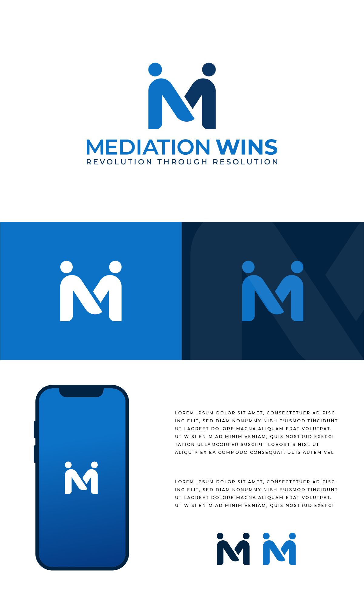 Logo-Design von 99 Art.. für MEDIATION WINS LLC | Design #34263172