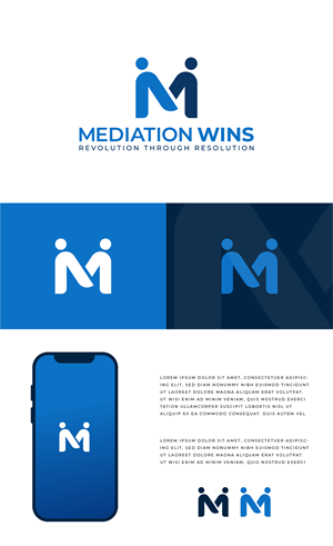 Logo Design by 99 Art.. for MEDIATION WINS LLC | Design #34263172