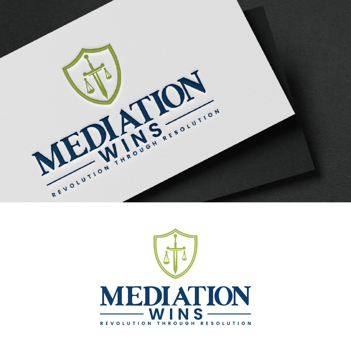 Logo Design by fly  design for MEDIATION WINS LLC | Design #34239807