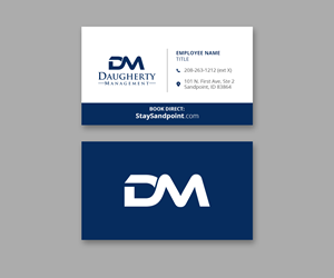 Business Card Design by Andrés Sebastián for Daugherty Management LLC | Design: #34238236
