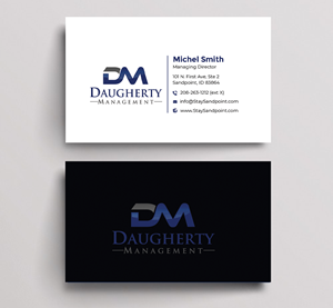 Business Card Design by Graphixpointt for Daugherty Management LLC | Design: #34234046