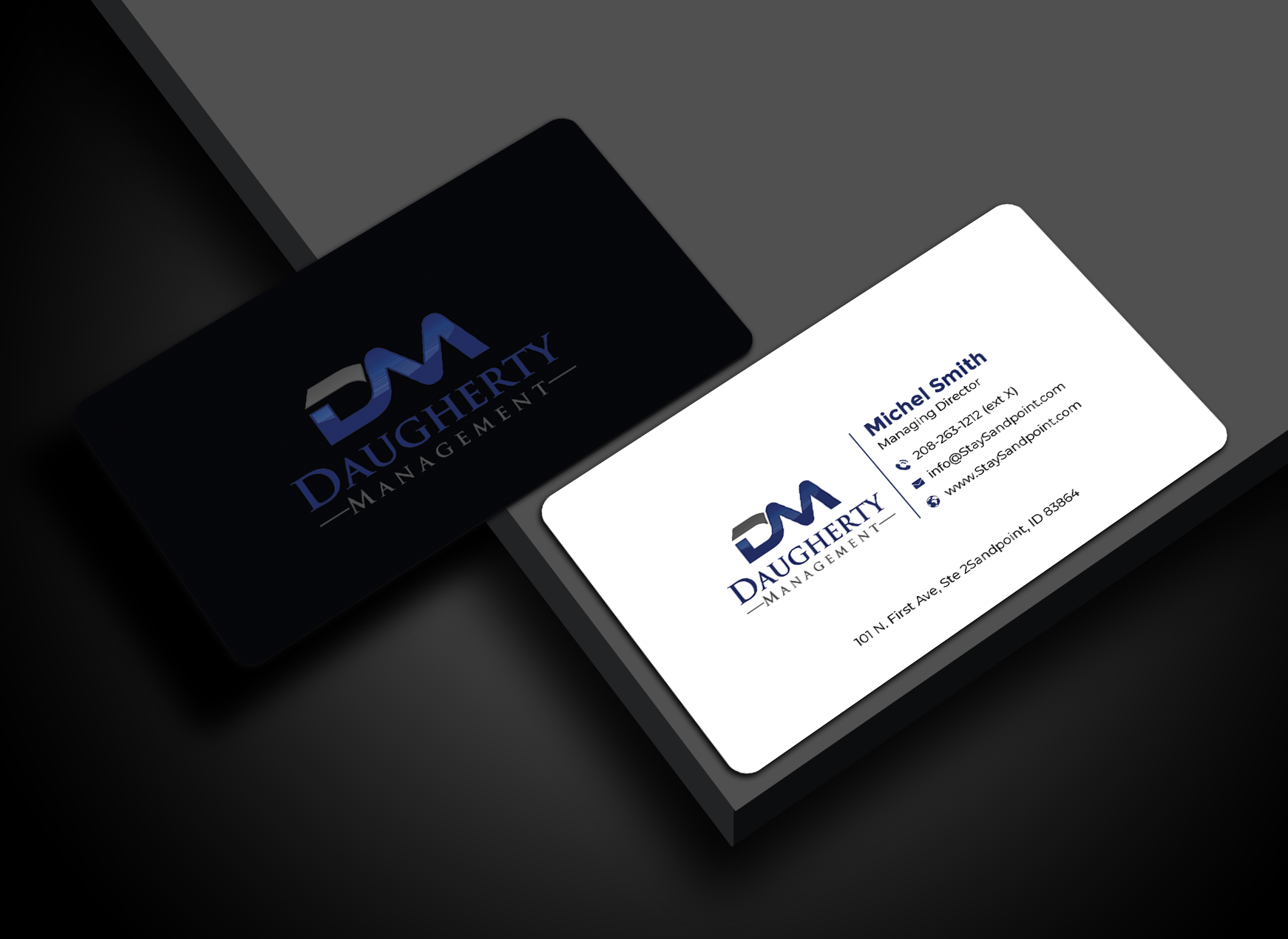 Business Card Design by Graphixpointt for Daugherty Management LLC | Design #34234123