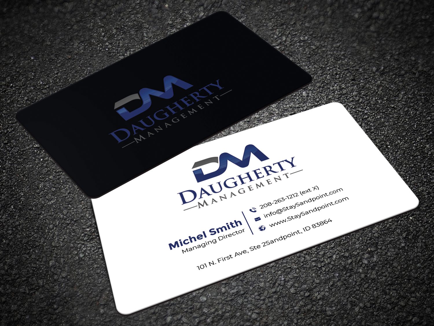 Business Card Design by Graphixpointt for Daugherty Management LLC | Design #34234214