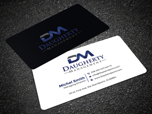 Business Card Design by Graphixpointt for Daugherty Management LLC | Design: #34234214
