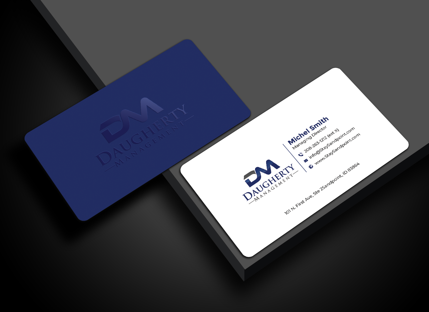 Business Card Design by Graphixpointt for Daugherty Management LLC | Design #34236386