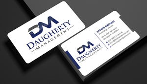 Business Card Design by Expert Bappy for Daugherty Management LLC | Design: #34233909