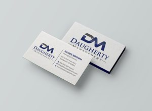 Business Card Design by Expert Bappy for Daugherty Management LLC | Design: #34233914