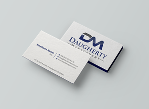 Business Card Design by Expert Bappy for Daugherty Management LLC | Design: #34240730