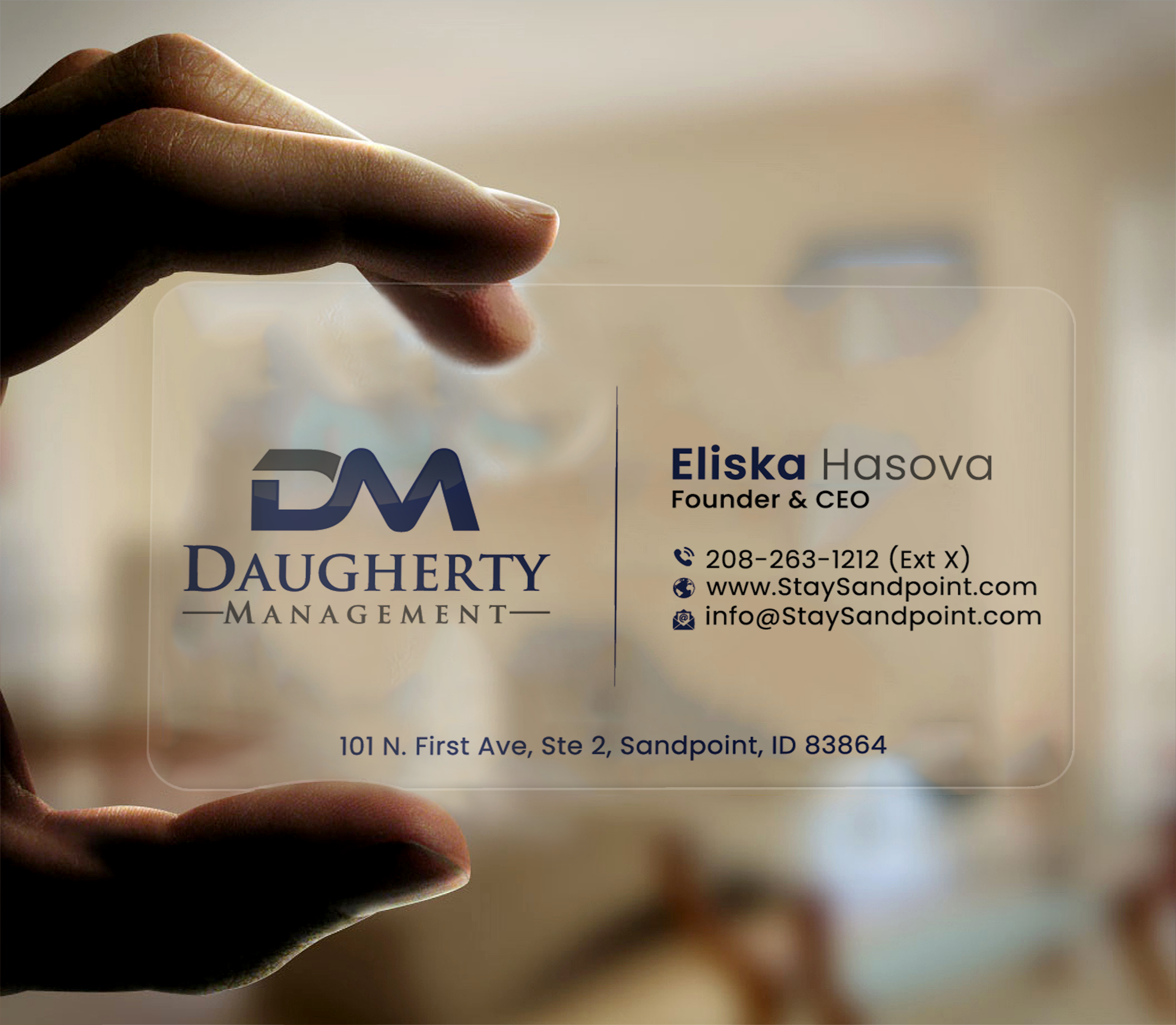 Business Card Design by DesignerShahadat for Daugherty Management LLC | Design #34234368