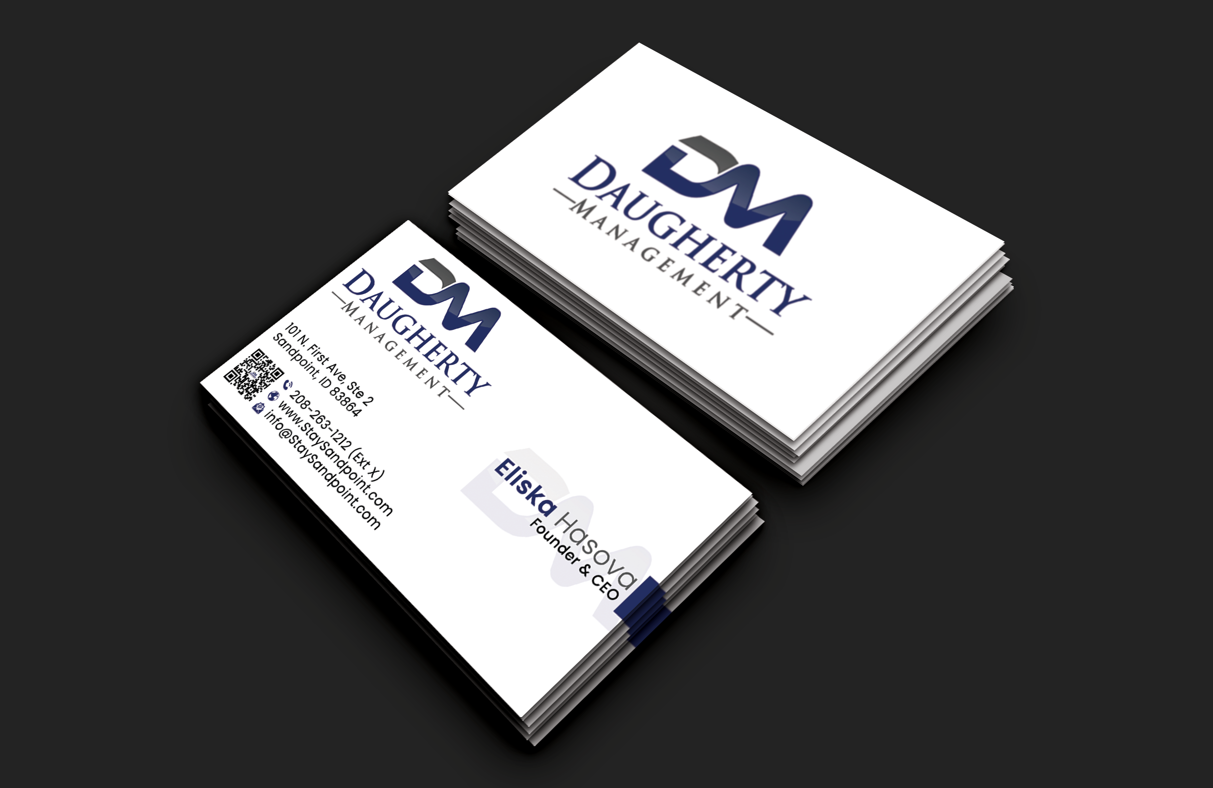 Design de Carte de Visite par DesignerShahadat pour Daugherty Management LLC | Design #34234375