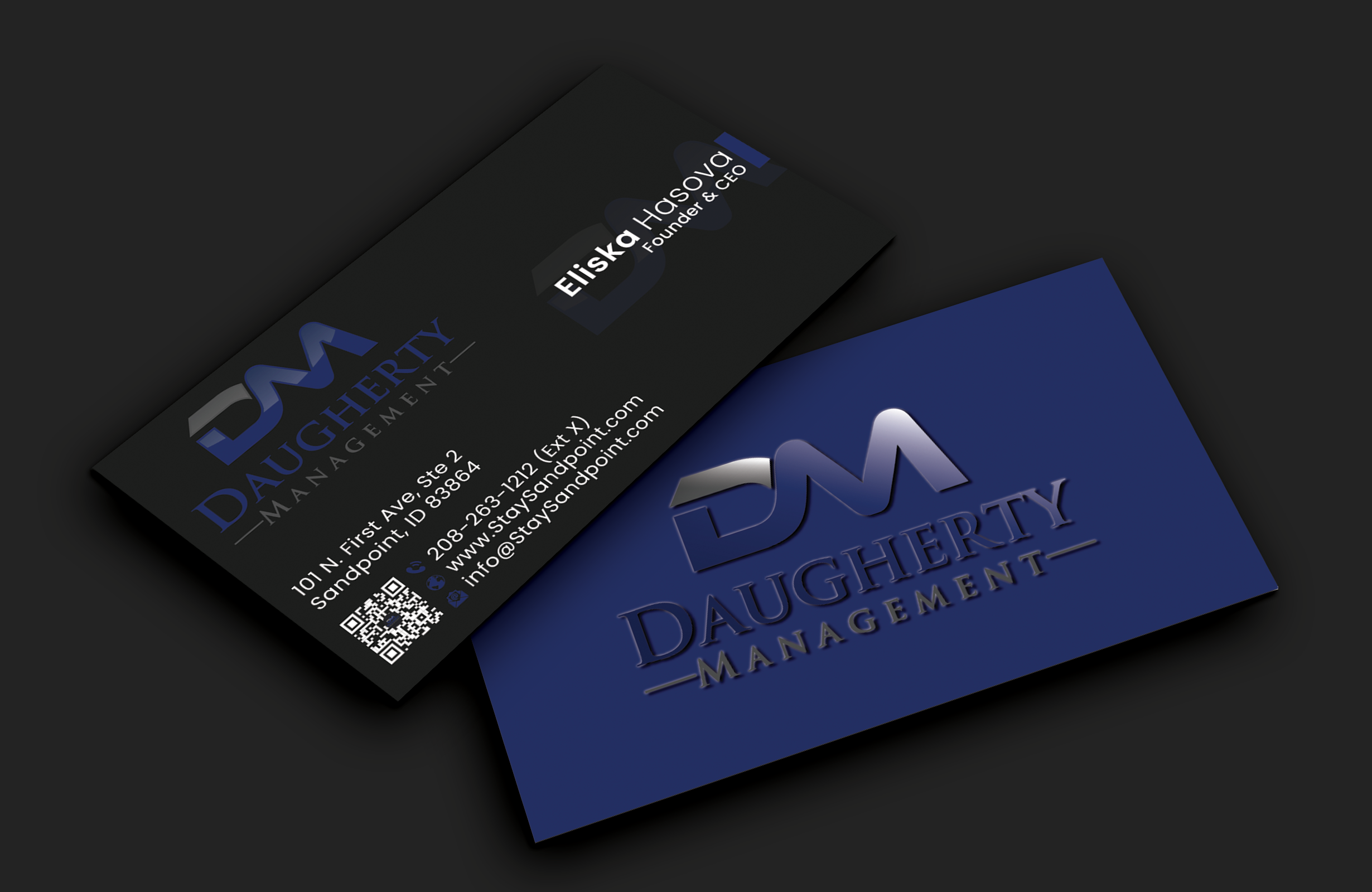 Business Card Design by DesignerShahadat for Daugherty Management LLC | Design #34234382
