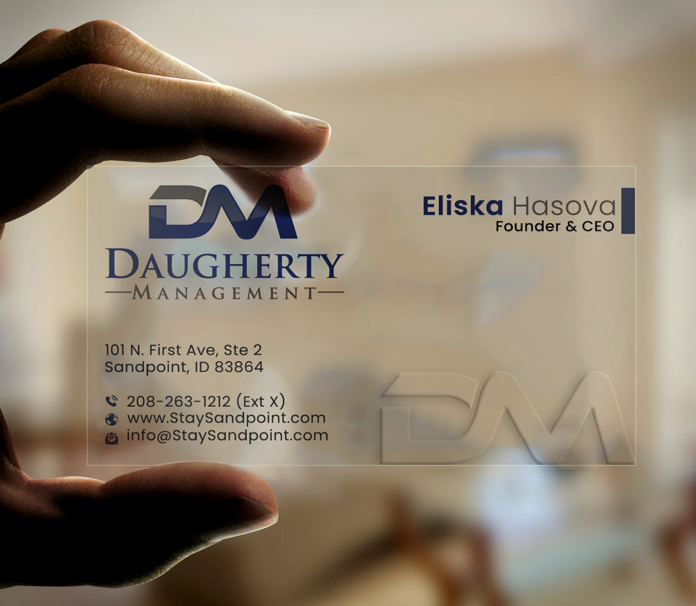 Business Card Design by DesignerShahadat for Daugherty Management LLC | Design #34234384